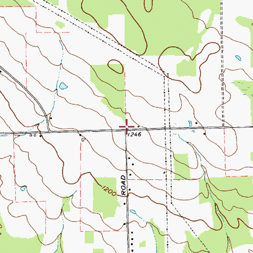 Topographic Map of School Number 21 (historical), NY