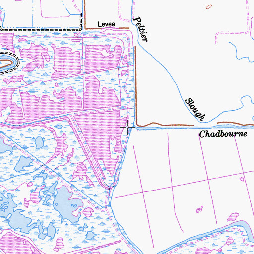Topographic Map of Suisun Creek, CA