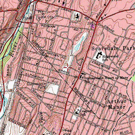 Topographic Map of Hyatt Field, NY