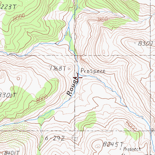 Topographic Map of Atastra Creek, CA