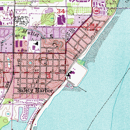 Topographic Map of Art Park, FL