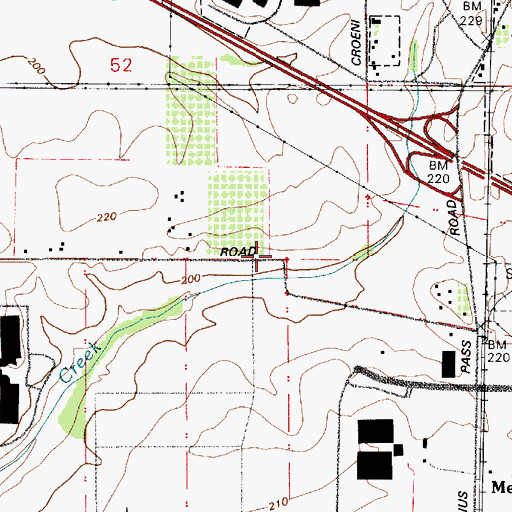 Topographic Map of Hillsboro Fire and Rescue Station 3 Ronler Acres, OR