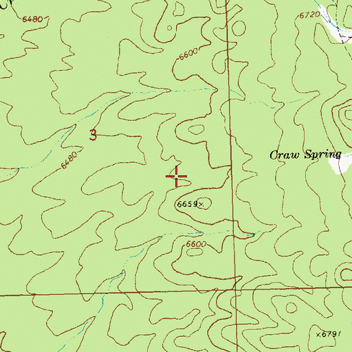 Topographic Map of Mount Wilson Census Designated Place, NV