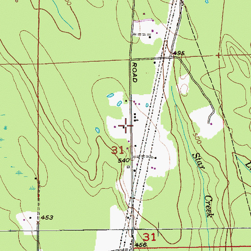 Topographic Map of Sisco Heights Community Church, WA