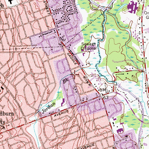Topographic Map of Prospect Brook (historical), NJ