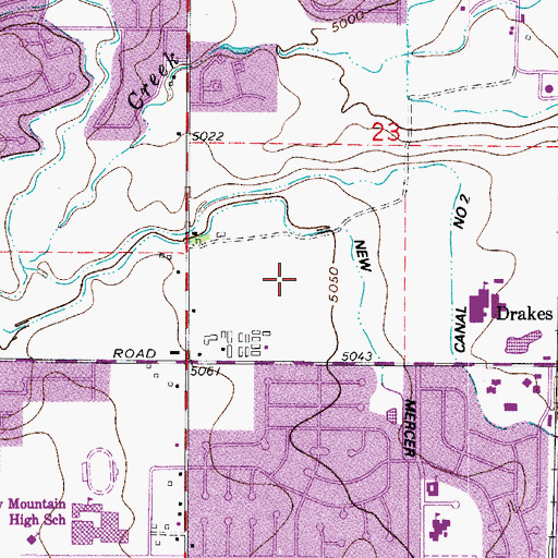 Topographic Map of Centre Avenue Health and Rehabilitation, CO