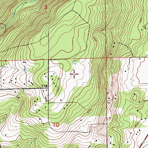 Topographic Map of Becker Field, WA