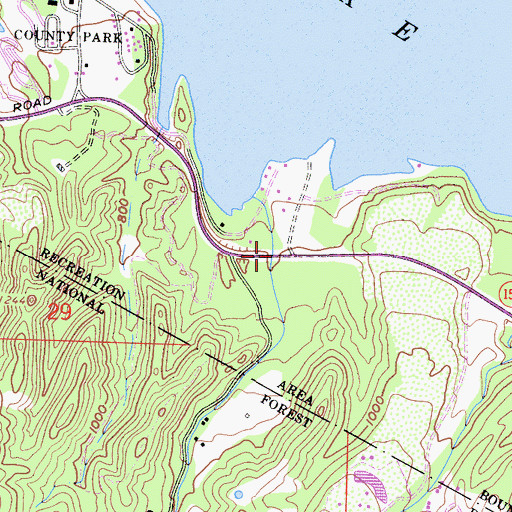 Topographic Map of Tequepis Canyon, CA