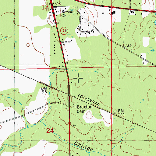 Topographic Map of Maddox Slough, FL