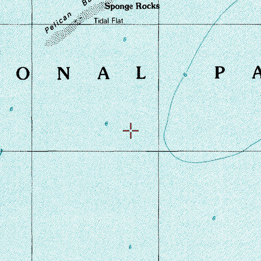 Topographic Map of Flaggler Terrace Park, FL
