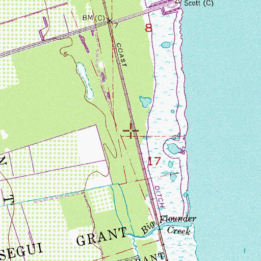 Topographic Map of Tradewinds Aerodrome, FL