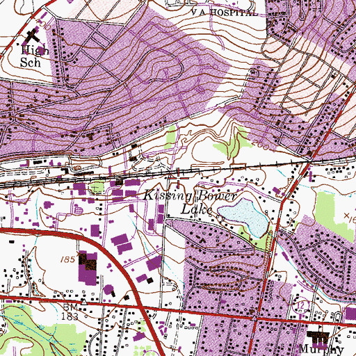 Topographic Map of WCKJ-AM (Augusta), GA