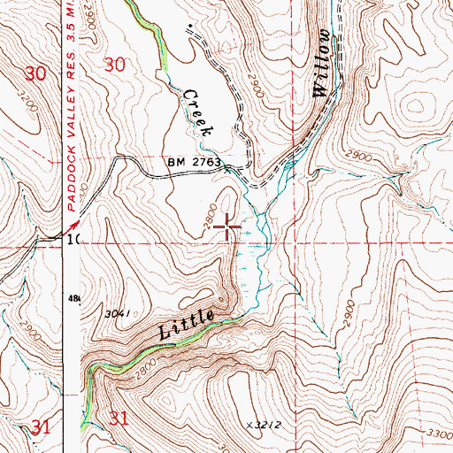 Topographic Map of Linson Creek, ID