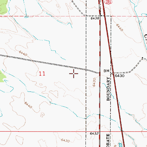 Topographic Map of Bootjack Creek, ID