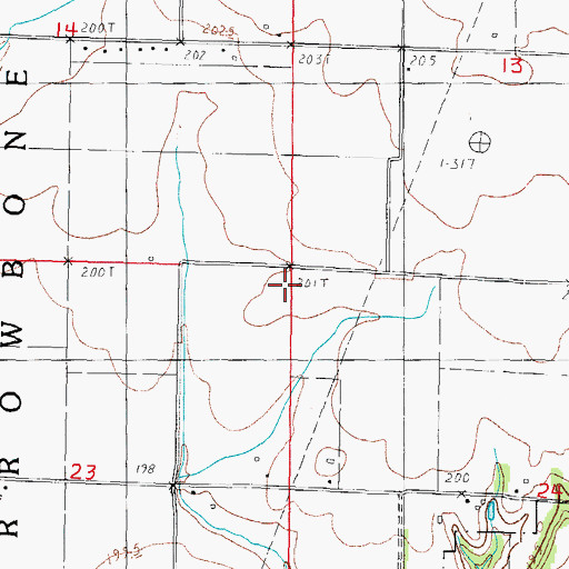 Topographic Map of American School (historical), IL