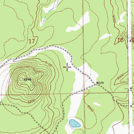 Topographic Map of Loop Sink Number Two, AZ