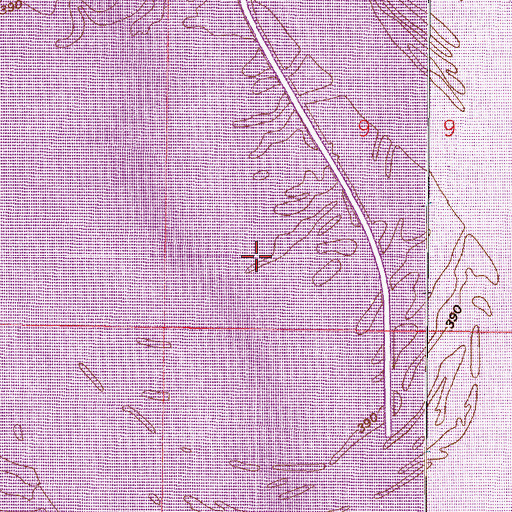 Topographic Map of Broad Pond, IN