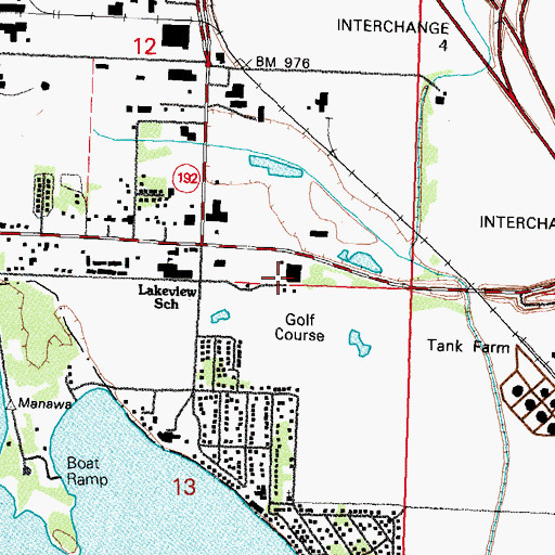 Topographic Map of Tomes County Club Acres, IA