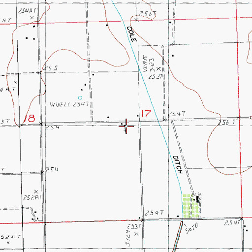 Topographic Map of Harkeys Chapel, MO