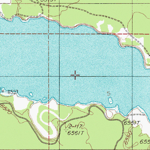 Topographic Map of Madison Arm, MT