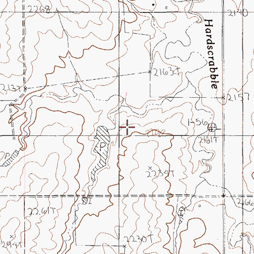 Topographic Map of C Stoppler Number 1 Dam, MT