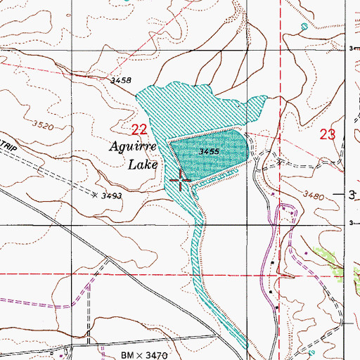 Topographic Map of Arroyo del Compartidero, AZ