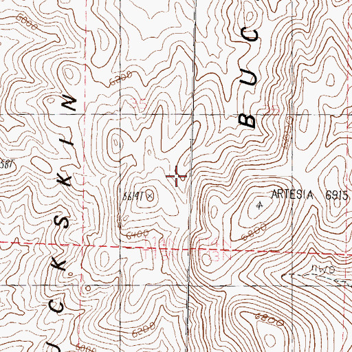 Topographic Map of Fulstone Number One Spring, NV