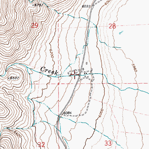 Topographic Map of Ruby Valley, NV