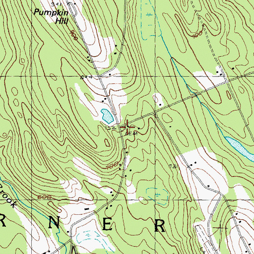 Topographic Map of Coal Hearth Cemetery, NH