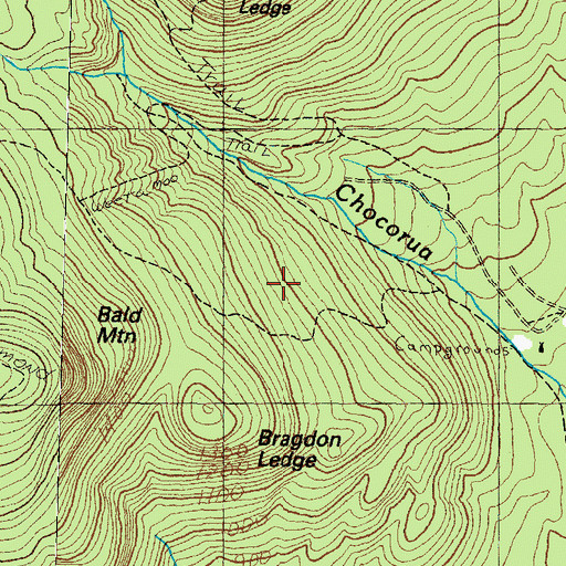 Topographic Map of Weetamoo Trail, NH