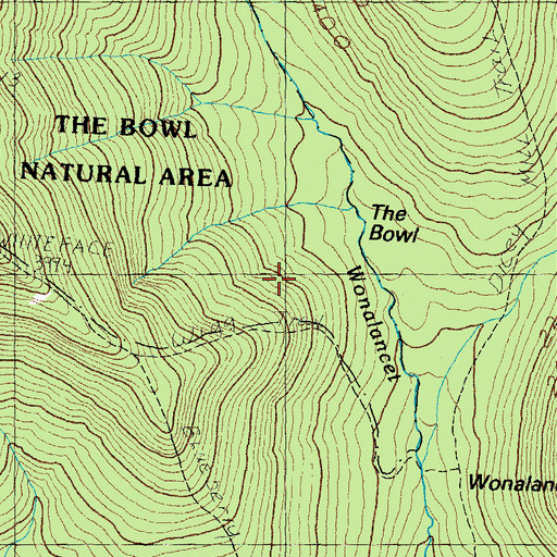 Topographic Map of Wigg Trail, NH