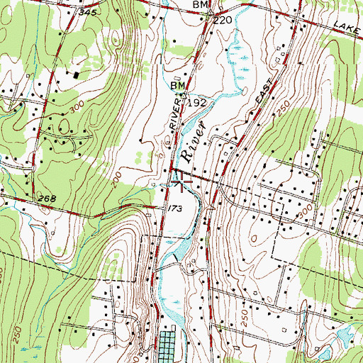 Topographic Map of Pleasant Brook, NJ