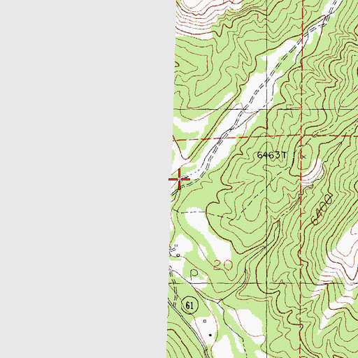Topographic Map of East Canyon, NM