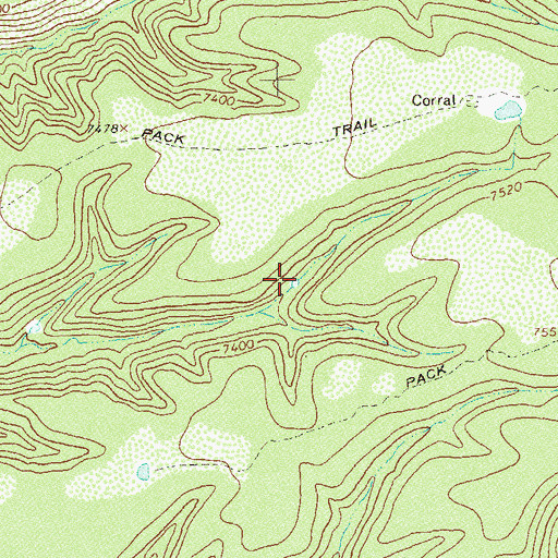 Topographic Map of Meason Trap Tank, NM