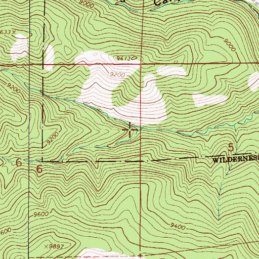 Topographic Map of Left Hand Sapello River, NM