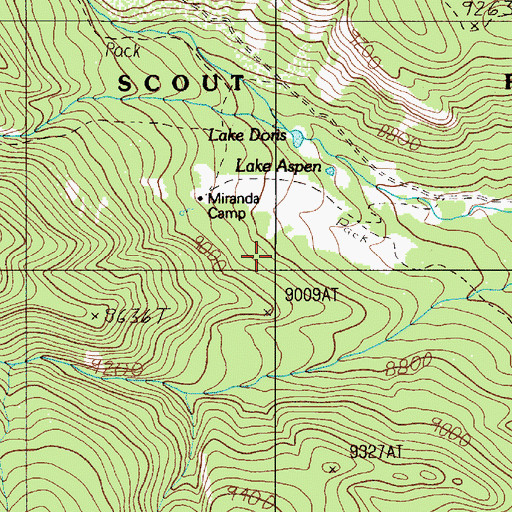 Topographic Map of Alabama, NM