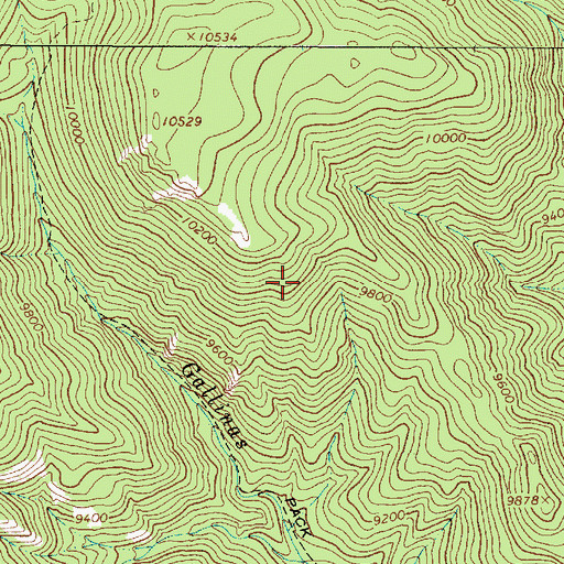 Topographic Map of Guy Number One, NM