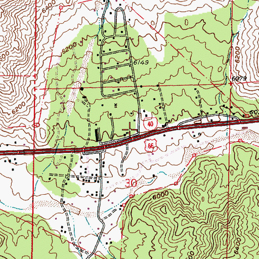 Topographic Map of RG-35205 Water Well, NM