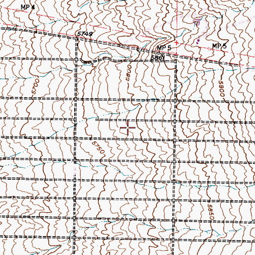 Topographic Map of RG-40851 Water Well, NM