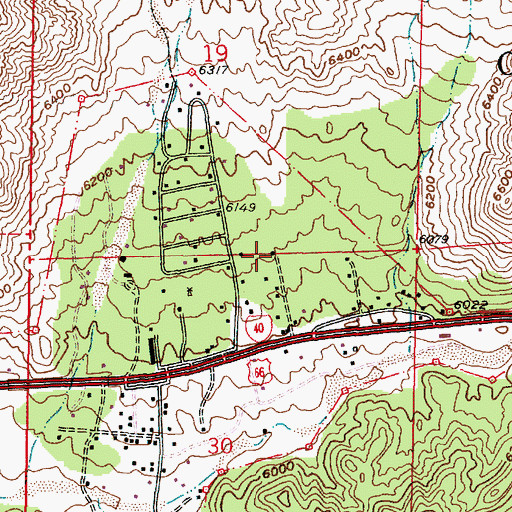 Topographic Map of 500 Water Well, NM