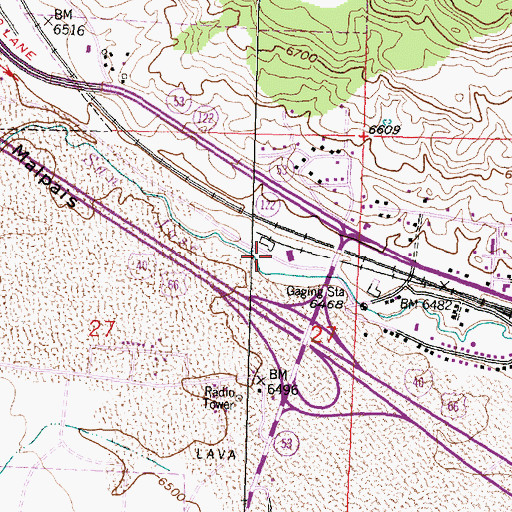 Topographic Map of 10064 Water Well, NM