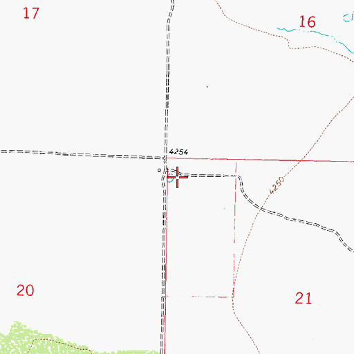 Topographic Map of 359 Water Well, NM