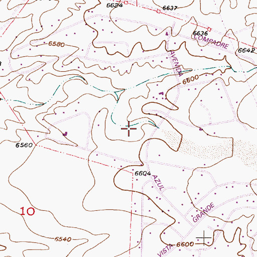Topographic Map of RG-18512 Water Well, NM