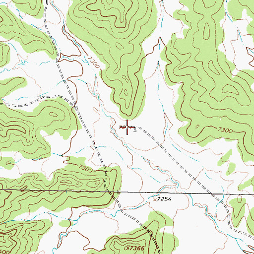 Topographic Map of Johnson Water Well, NM