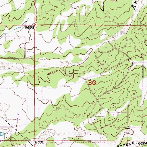 Topographic Map of RG-23229 Water Well, NM