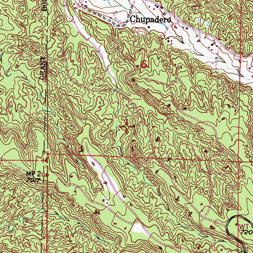 Topographic Map of RG-19044 Water Well, NM
