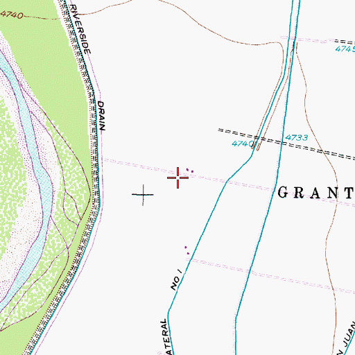 Topographic Map of RG-14808 Water Well, NM