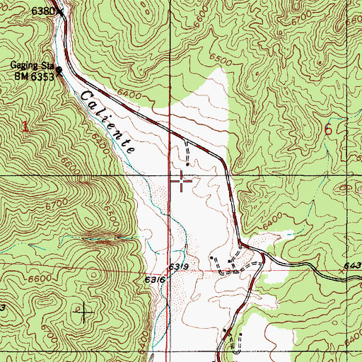 Topographic Map of RG-25727 Water Well, NM