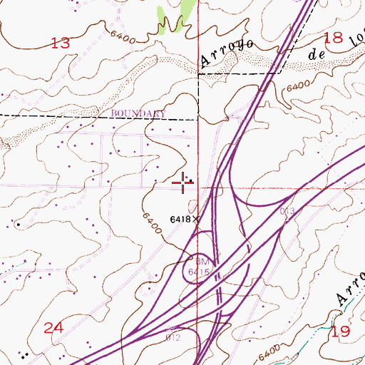 Topographic Map of RG-4982 Water Well, NM