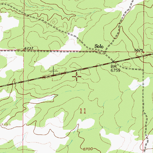 Topographic Map of RG-27285 Water Well, NM
